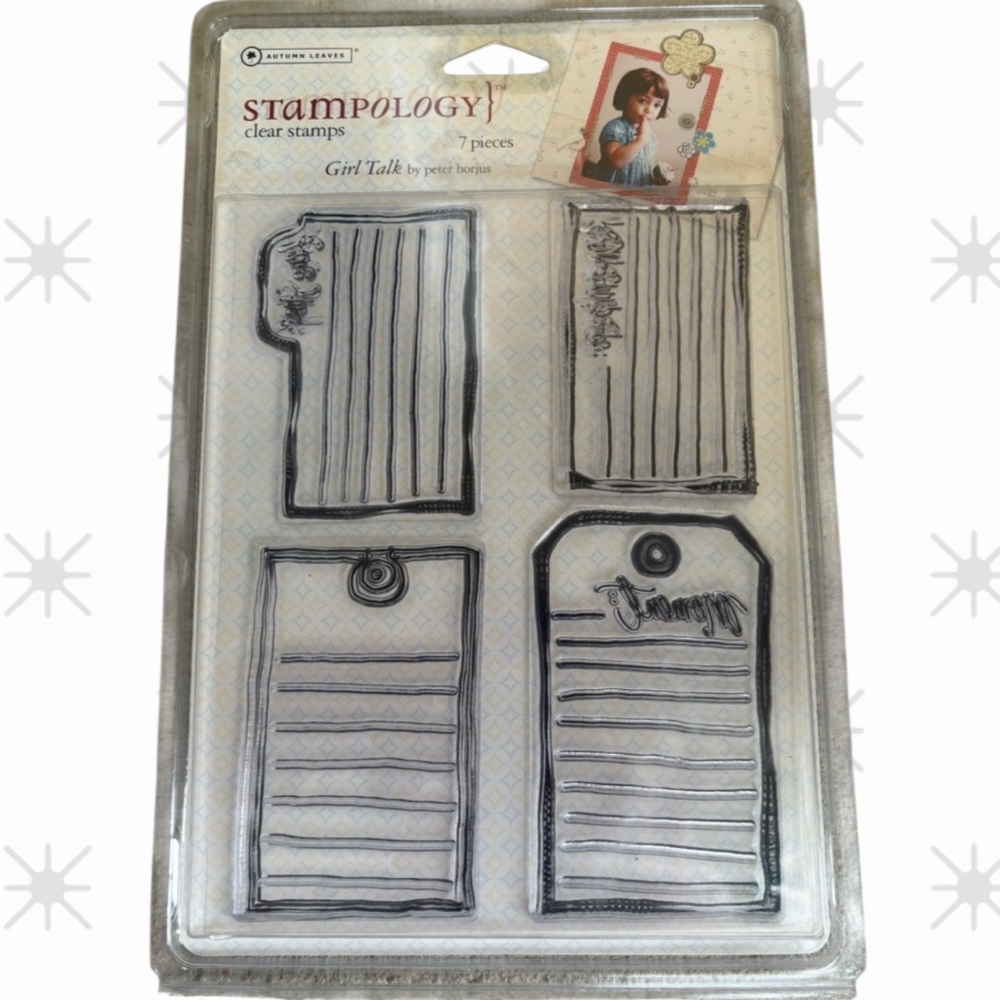 NEW Stampology Clear Stamps Set